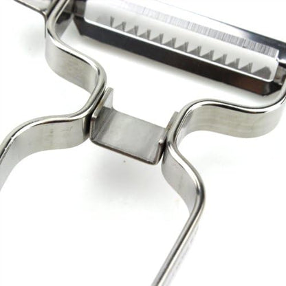 C-8647 Easy Wash Stainless Steel Julienne Peeler, Made in Japan