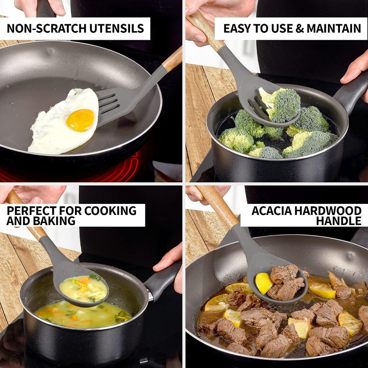 Silicone Utensil Set