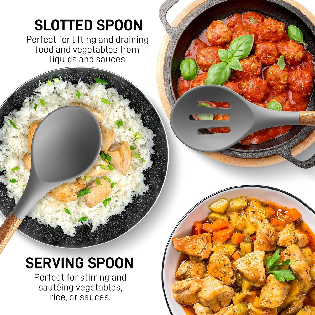 Silicone Utensil Set
