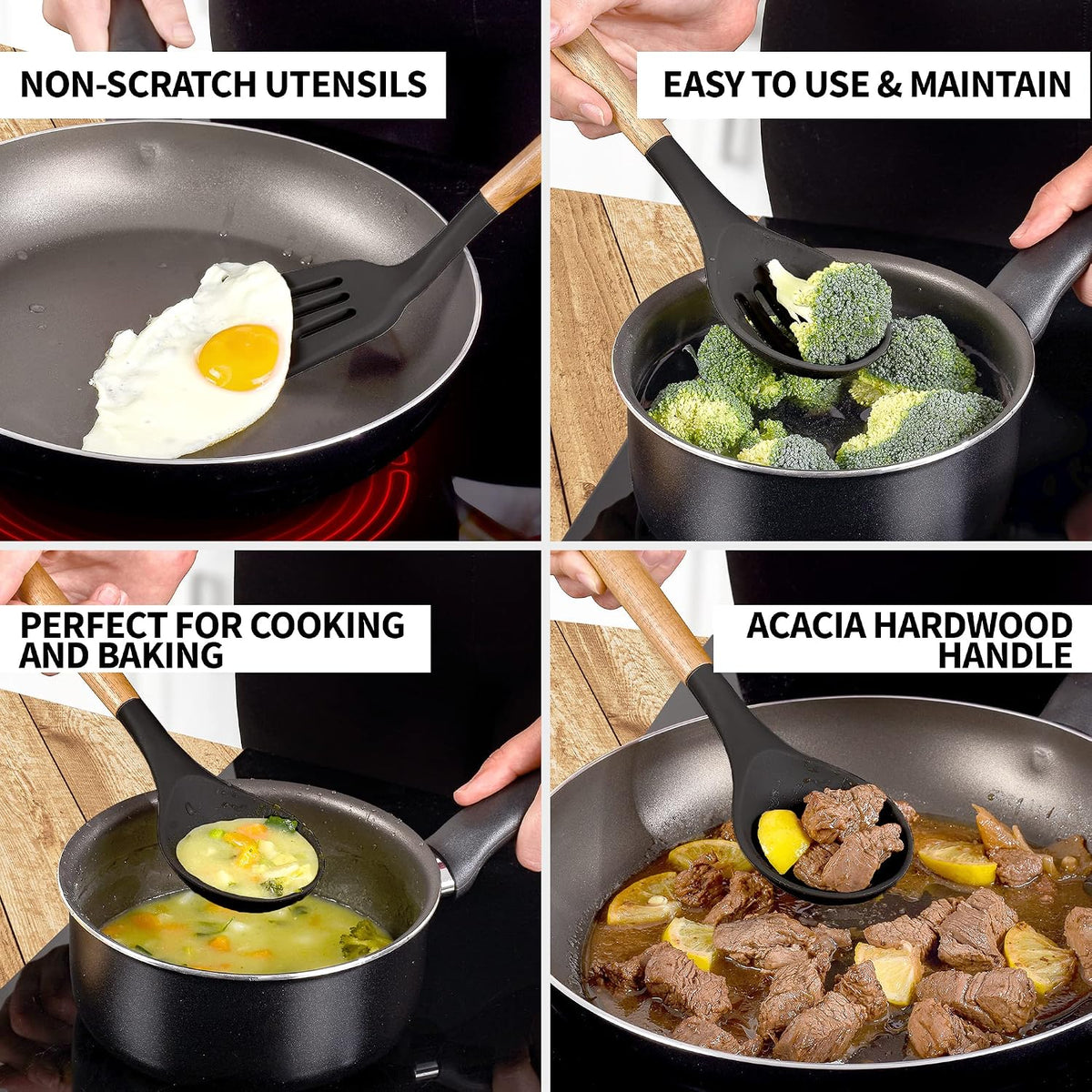 Silicone Utensil Set