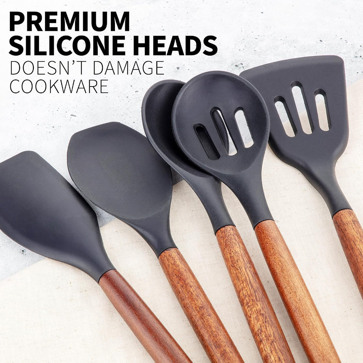 Silicone Utensil Set