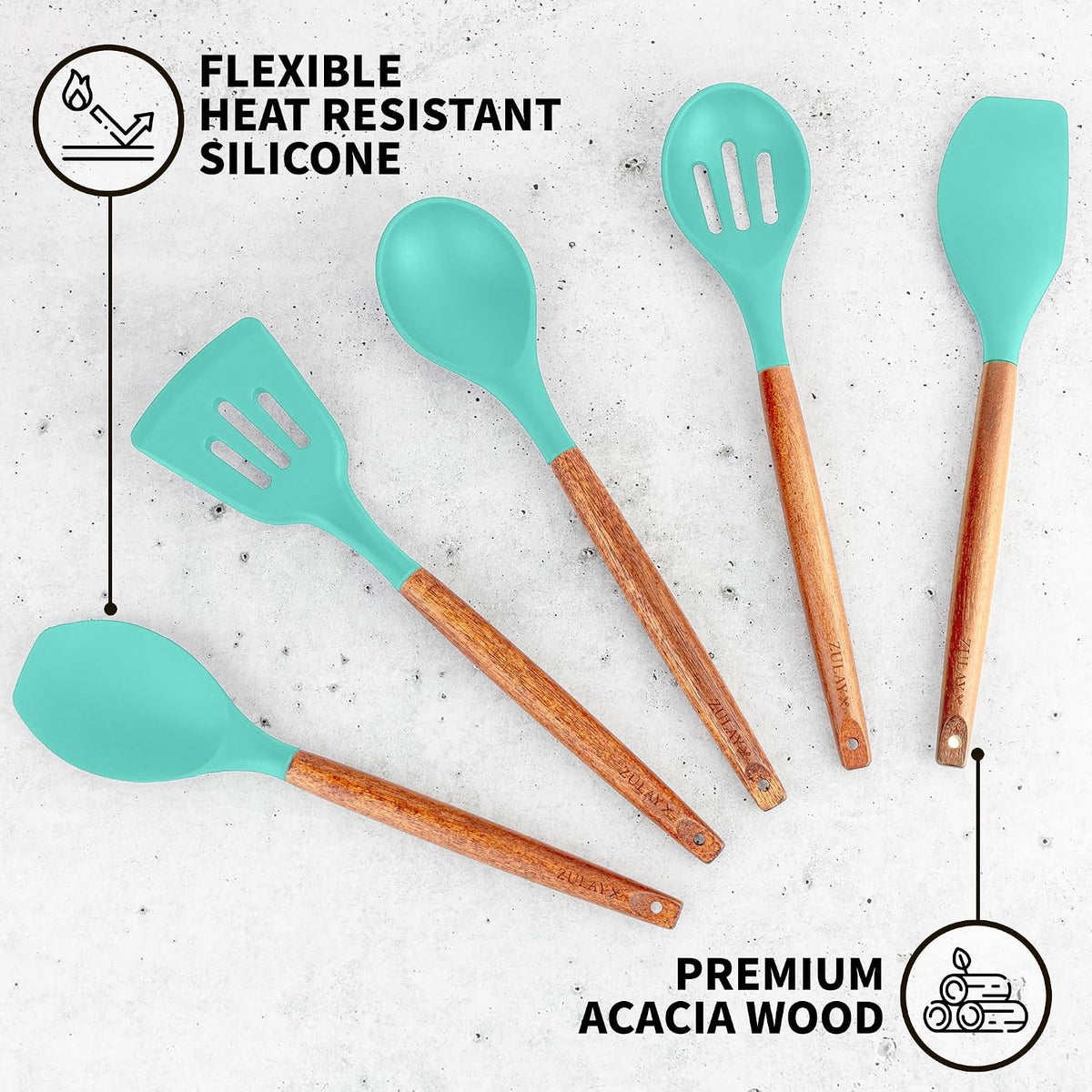 Silicone Utensil Set