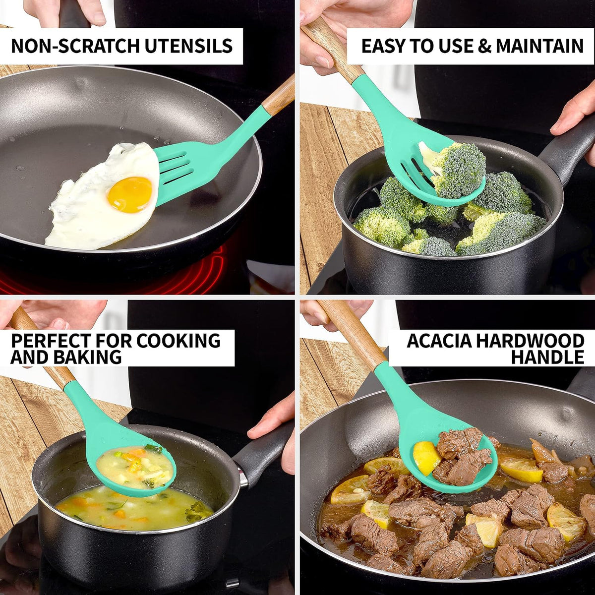 Silicone Utensil Set