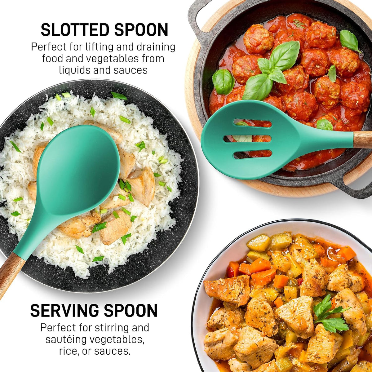 Silicone Utensil Set