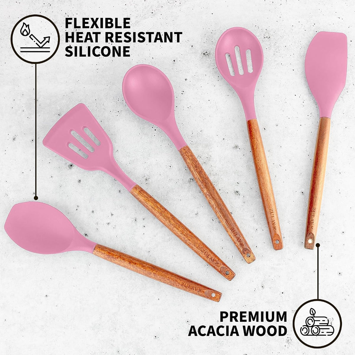 Silicone Utensil Set