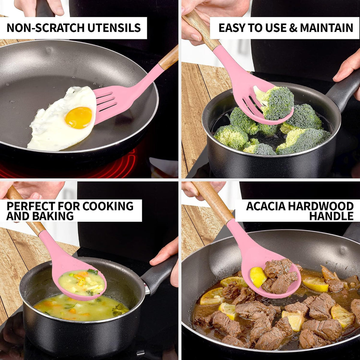 Silicone Utensil Set