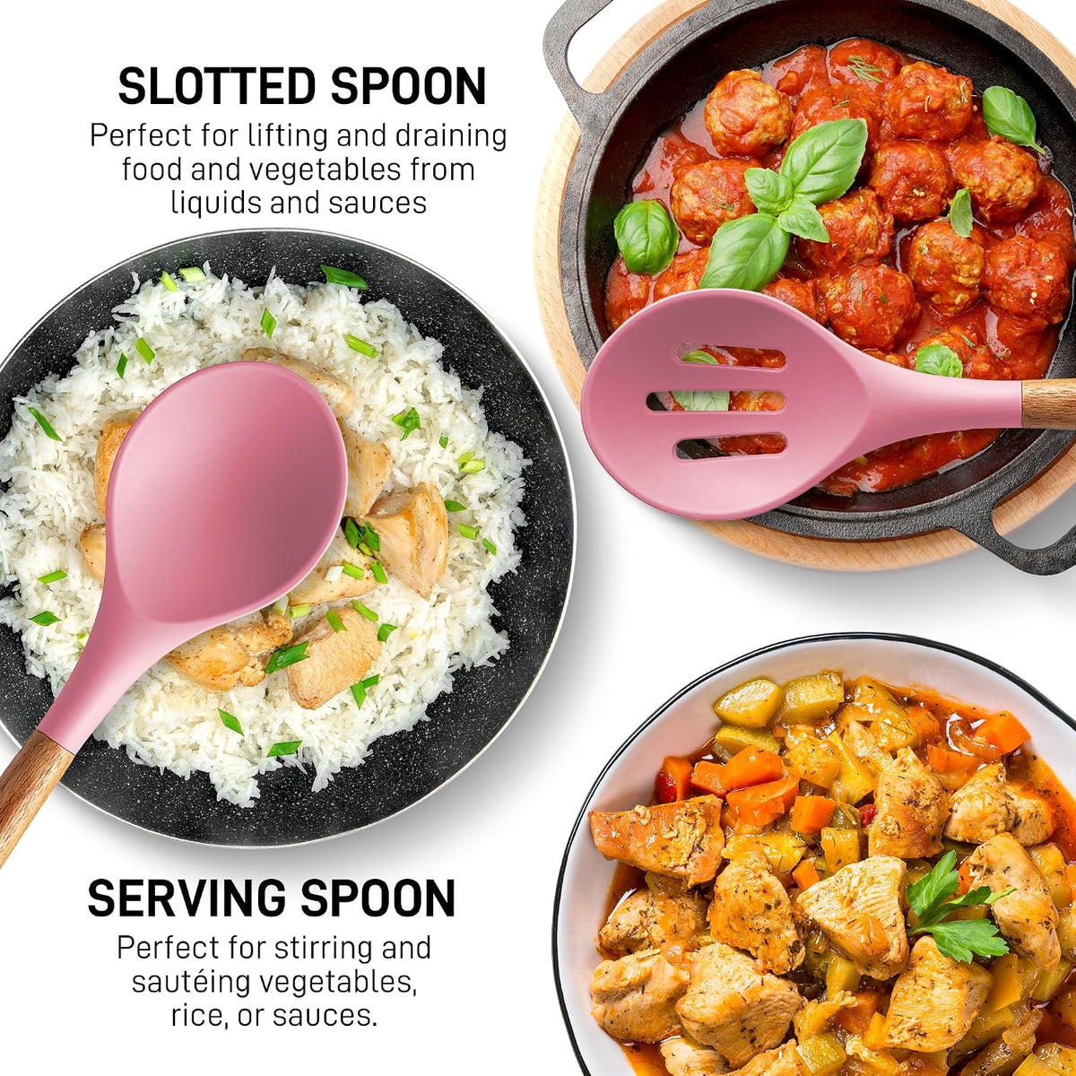 Silicone Utensil Set