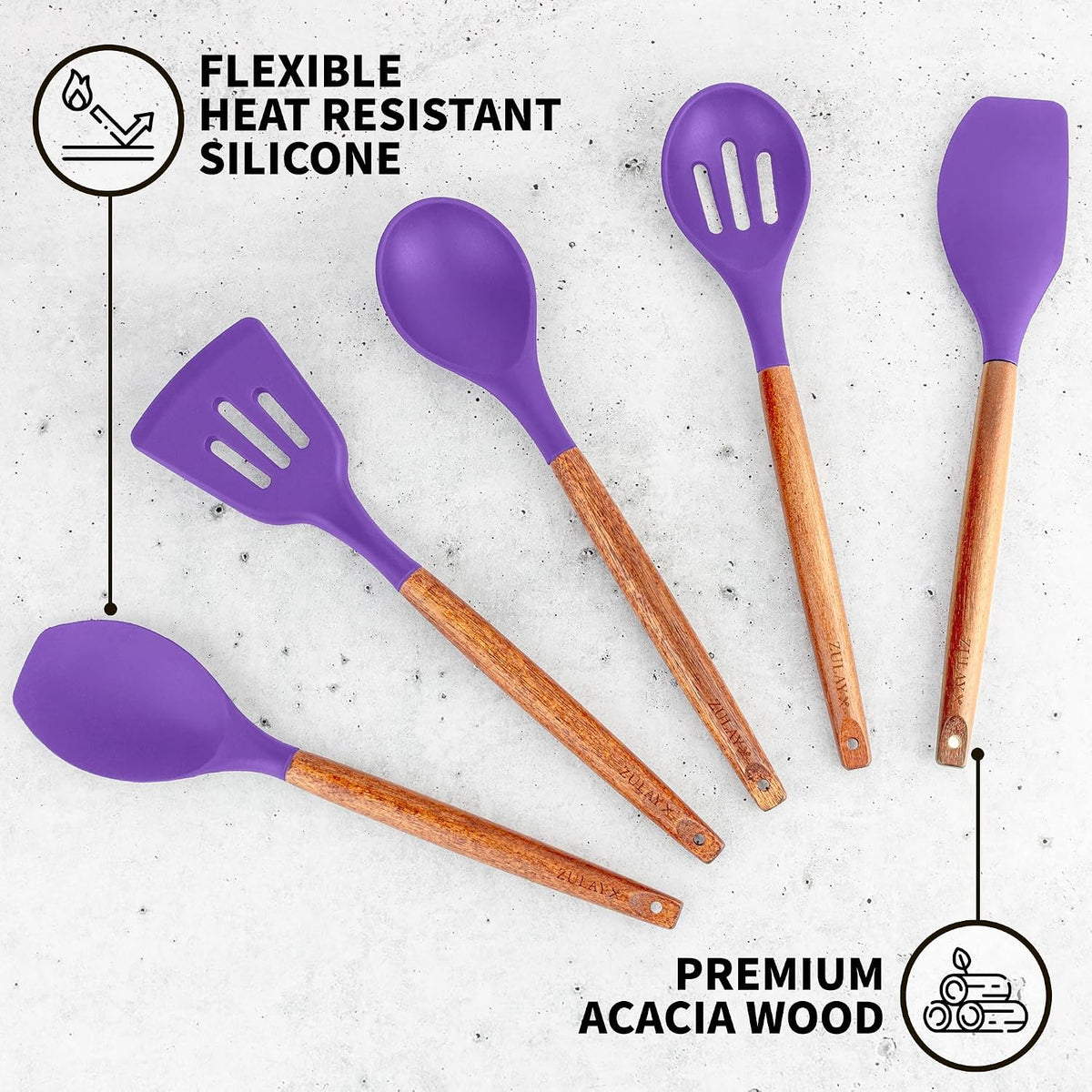 Silicone Utensil Set