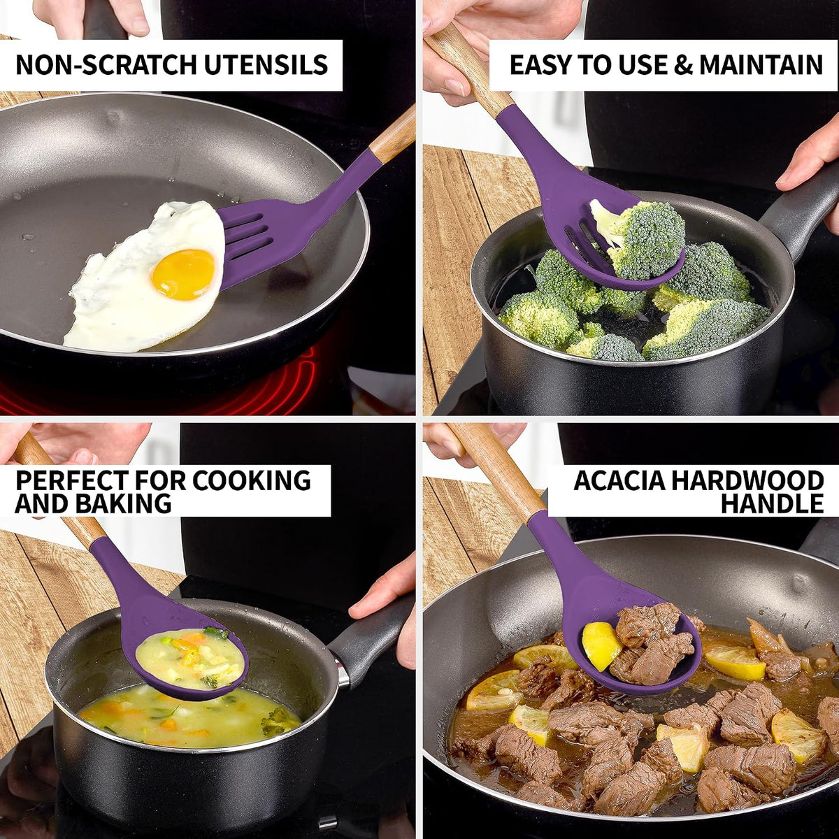 Silicone Utensil Set