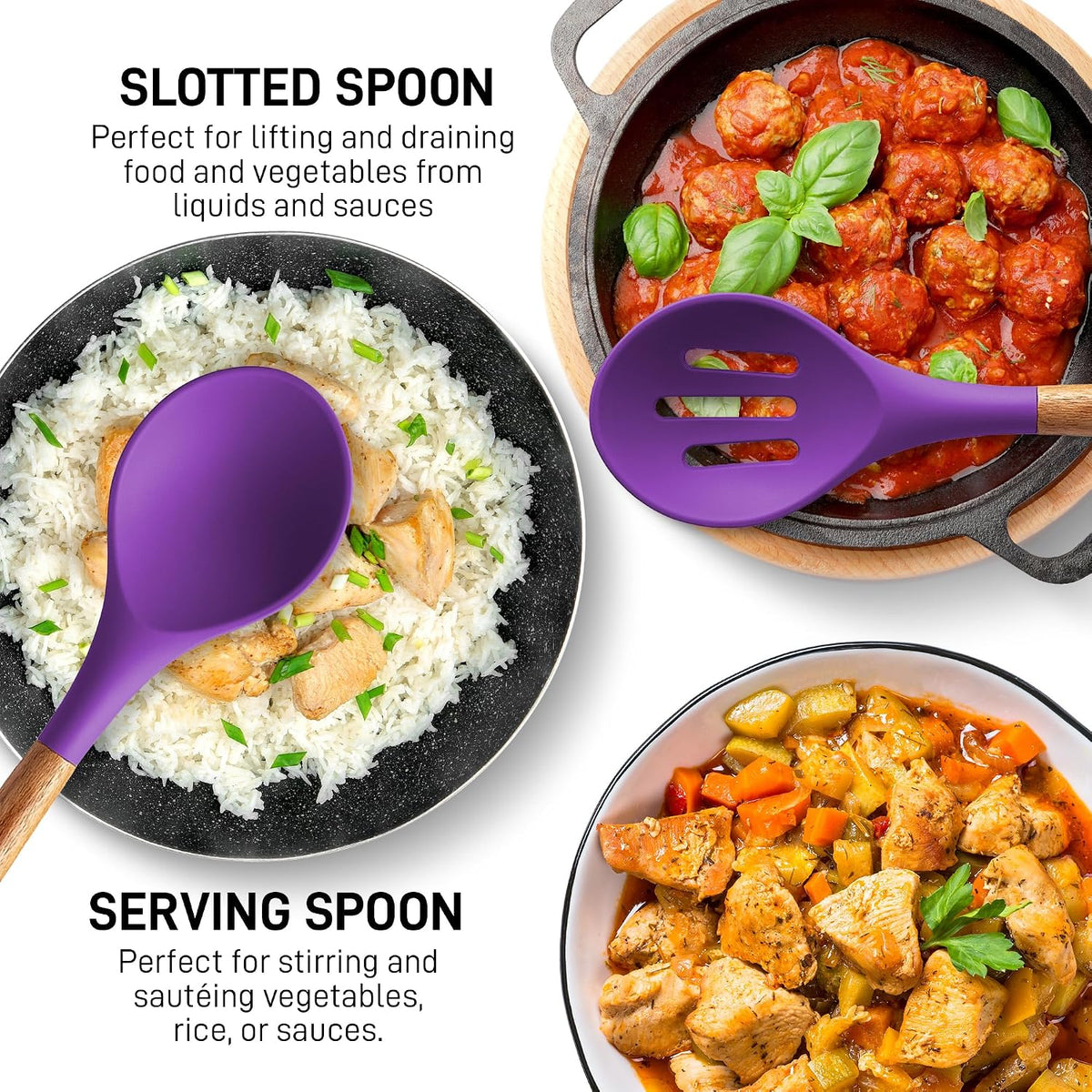 Silicone Utensil Set
