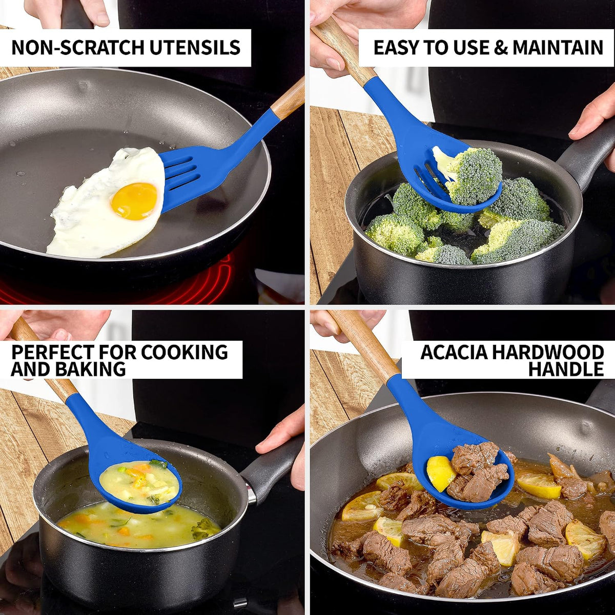 Silicone Utensil Set