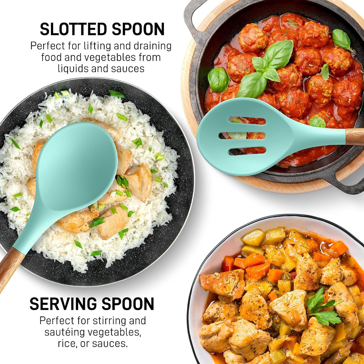 Silicone Utensil Set