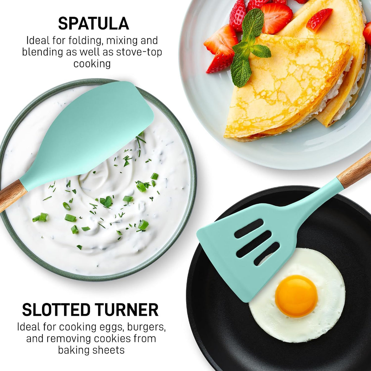 Silicone Utensil Set