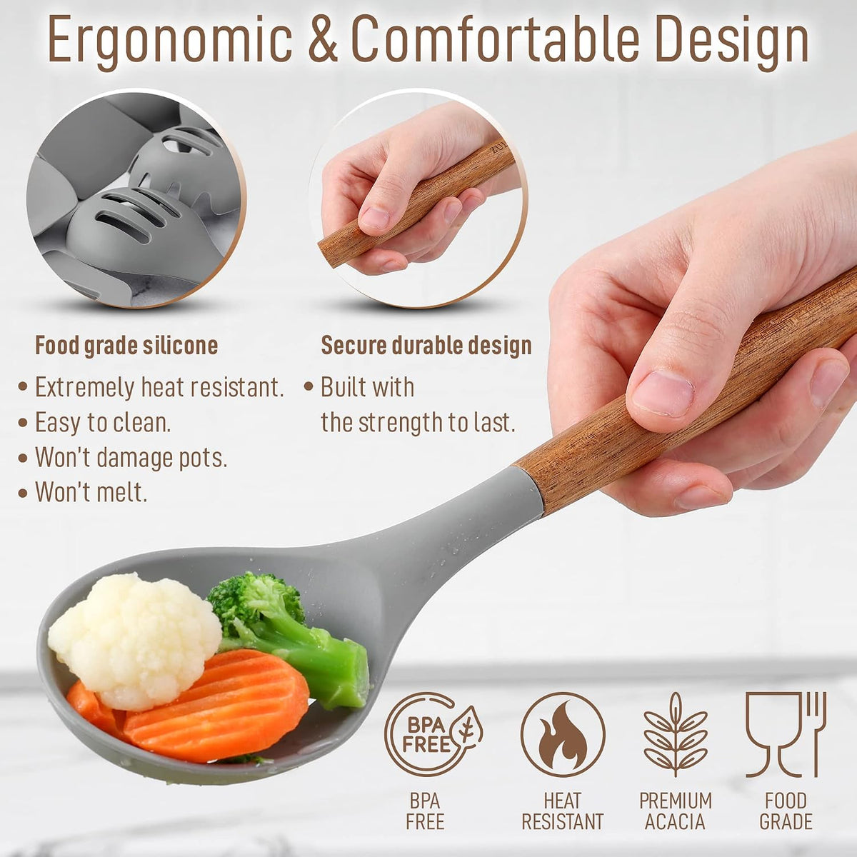 Silicone Utensil Set