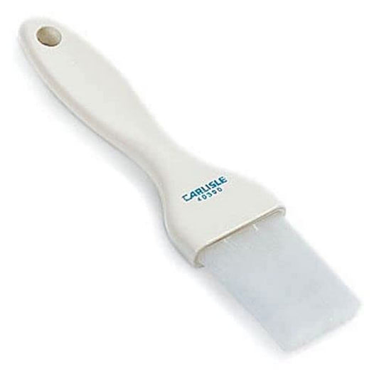4039002 Galaxy Flat Brush, White, 1 1/2", 1.5" Height, 1.5" Width, 7" Length, Nylon