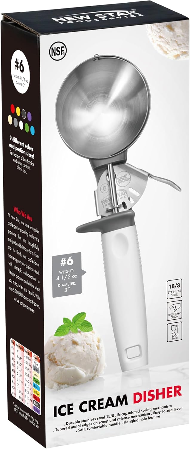 Thumb Press Food Disher/Ice Cream Scoop, #6
