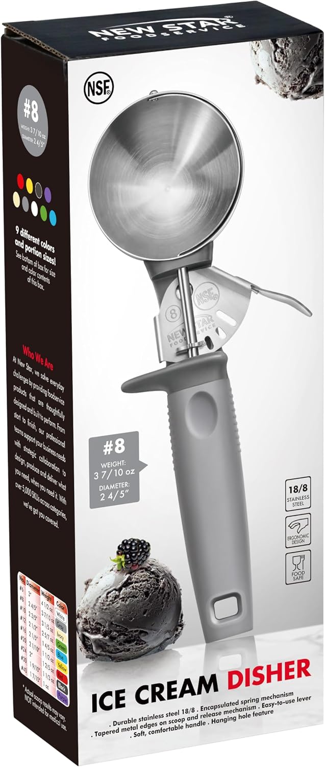 Thumb Press Food Disher/Ice Cream Scoop, #6
