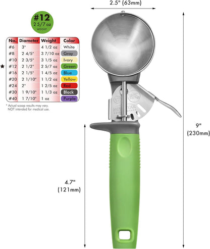 Thumb Press Food Disher/Ice Cream Scoop, #6
