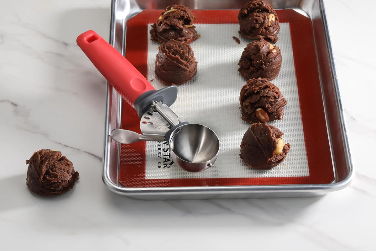 Thumb Press Food Disher/Ice Cream Scoop, #6