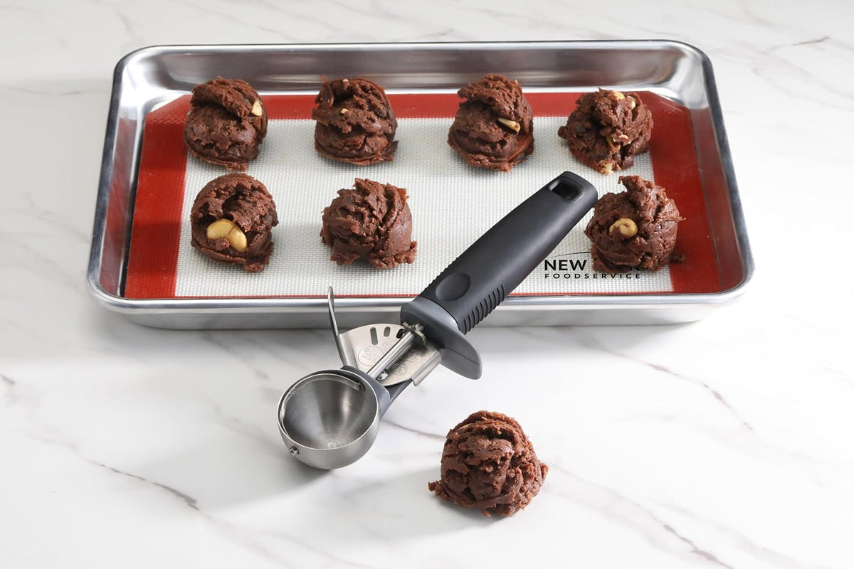 Thumb Press Food Disher/Ice Cream Scoop, #6