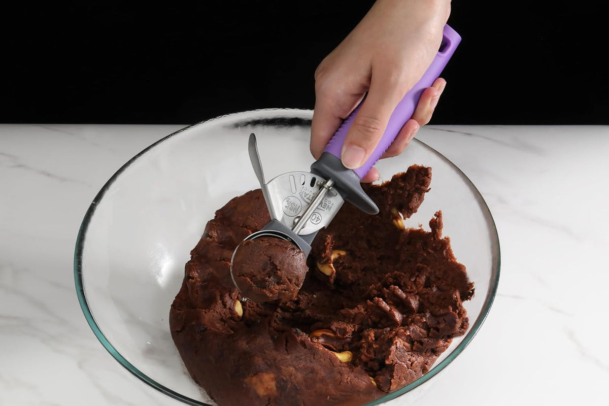 Thumb Press Food Disher/Ice Cream Scoop, #6