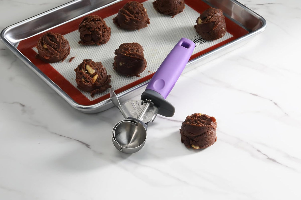 Thumb Press Food Disher/Ice Cream Scoop, #6