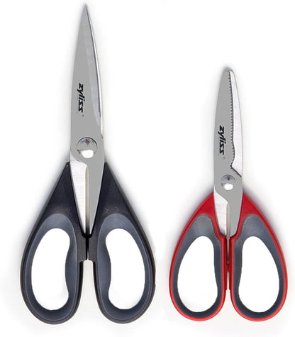 Herb Snippers with Integrated Stem Stripper – Precision Blade Kitchen Scissors for Fresh Herbs, Parsley, Cilantro & Chives – Ergonomic Wheat Straw Handle, Left/Right-Handed, Dishwasher Safe