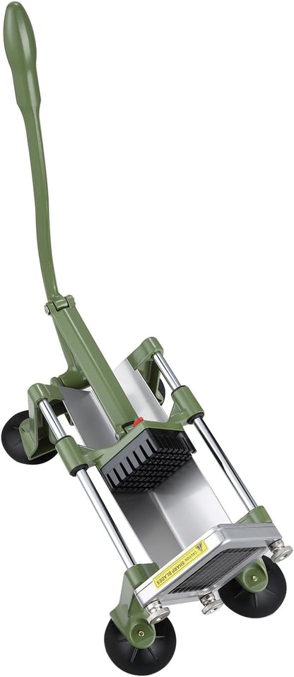 French Fry Cutter, Potato Slicer with Stainless Steel Blades, Manual Potato Cutter Chopper with Suction Cups, Great for Potato, French Fries, Cucumber, Vegetables, Carrot