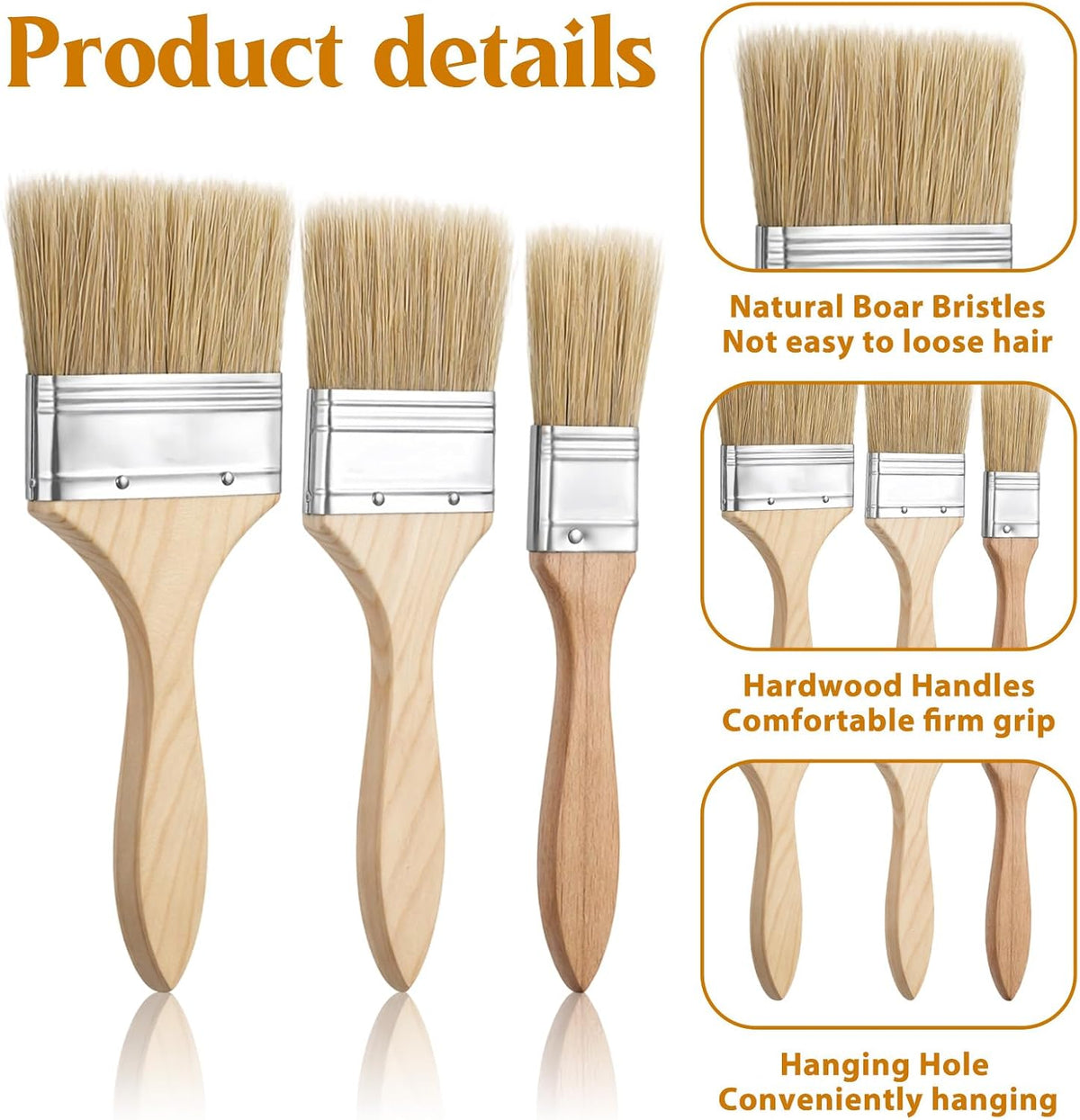 3 PCS Pastry Brush Basting Brush for Cooking Brushes