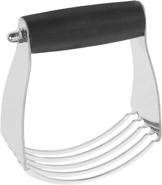 Heavy Duty Stainless Steel Dough Blender Pastry Cutter Butter Mixer for Baking Effortless Flour Mixing and Scraping Tool Kitchen Essential for Home and Professional Bakers