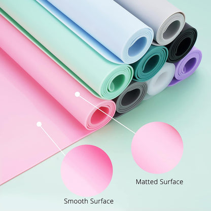 Silicone Mats for Kitchen Counter, Large Silicone Countertop Protector 25" by 17", Nonskid Heat Resistant Desk Saver Pad, Multipurpose Mat, Placemat, Black