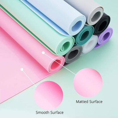 Silicone Mats for Kitchen Counter, Large Silicone Countertop Protector 25" by 17", Nonskid Heat Resistant Desk Saver Pad, Multipurpose Mat, Placemat, Black