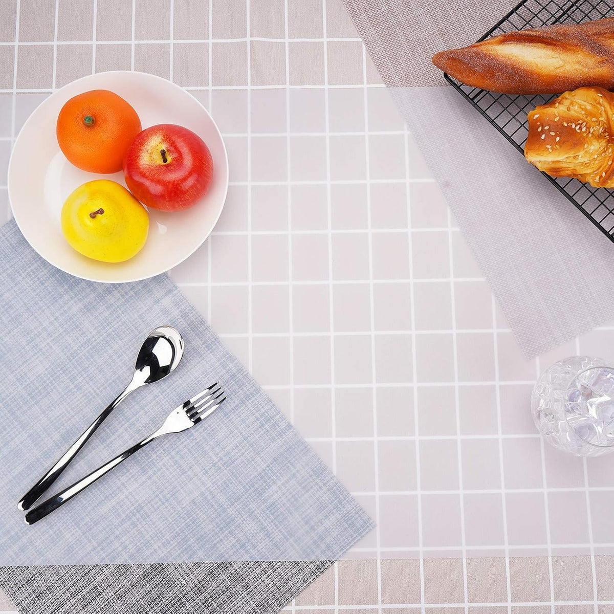 Silicone Mats for Kitchen Counter, Large Silicone Countertop Protector 25" by 17", Nonskid Heat Resistant Desk Saver Pad, Multipurpose Mat, Placemat, Black