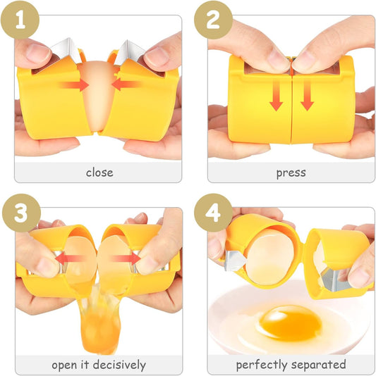 Egg shell opener, Eggshell opener, Egg Clip for Raw Eggs, Egg Peeler for Hard-boiled eggs, Home kitchen Gadgets to Quickly Cut Eggshells