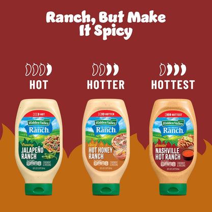 Spicy Hot Honey Ranch Dressing, 20 FZ