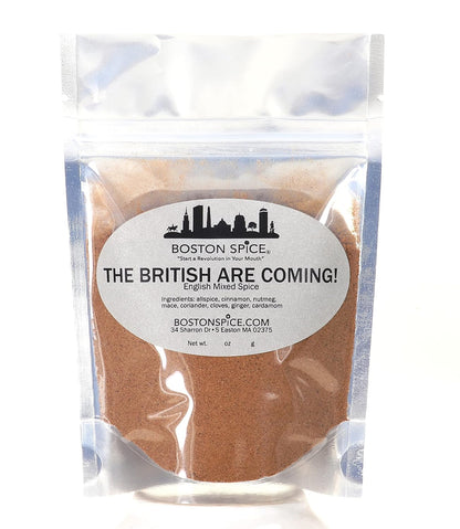 The British Are Coming Handmade English Mixed Spice Pudding Blend Baking Cake Apple Pumpkin Pie Donuts Pastry Dessert Fudge Brownies Add to Protein Shakes Smoothiesw 8oz/227g 2 Cups Spice