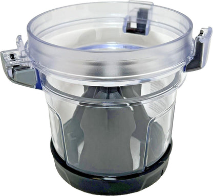 Spiralizer Food Pusher Chute Bowl for Ninja AMZ012BL NN210 NN210C NN210Q 4-in-1 Kitchen System Blender
