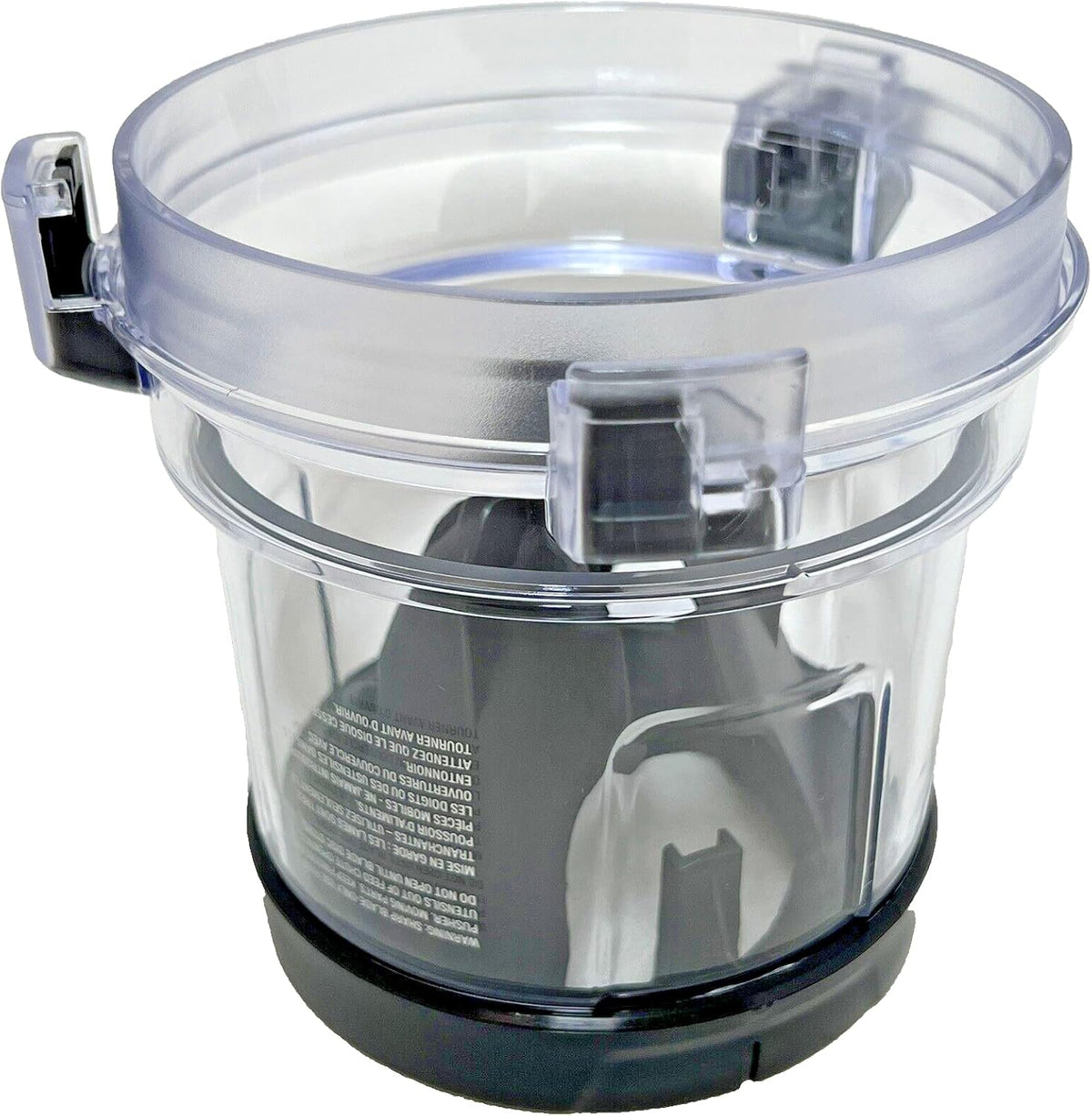 Spiralizer Food Pusher Chute Bowl for Ninja AMZ012BL NN210 NN210C NN210Q 4-in-1 Kitchen System Blender