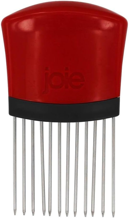Joie Slice Nice, Onion and Tomato Slicer, Stainless Steel Blades, Colors May Vary, 1 Count