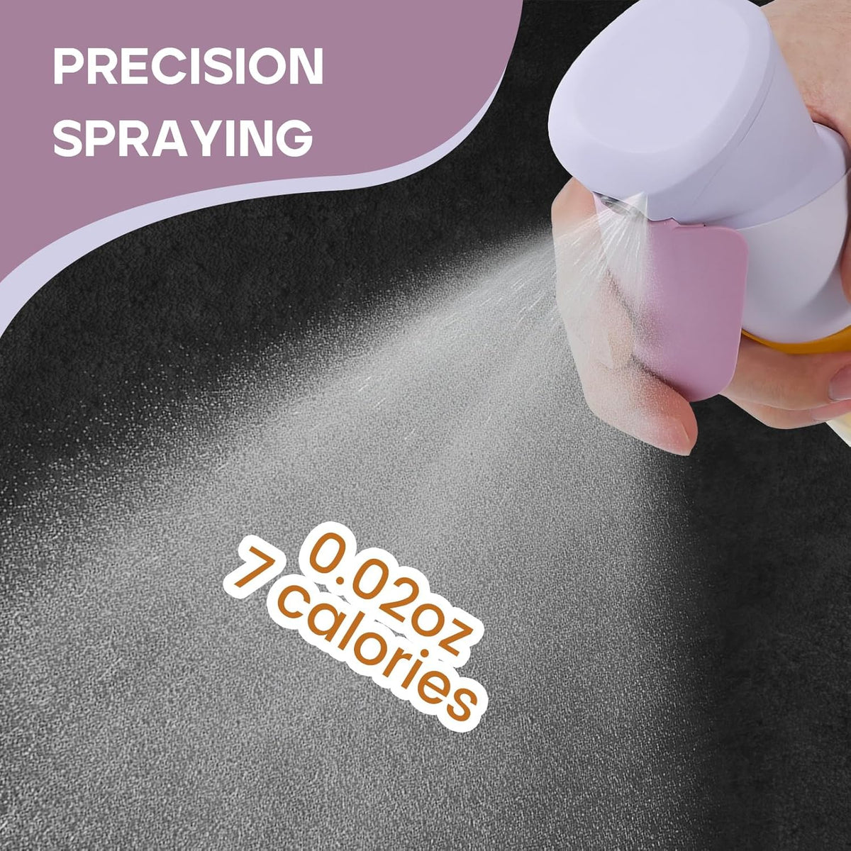 Oil Sprayer for Cooking, Upgraded 7.4oz Olive Oil Sprayer Mister, Large Olive Oil Spray Bottle for Air Fryer, Salads, BBQ & Kitchen, Professional Oil Sprayer with Even Mist（White）