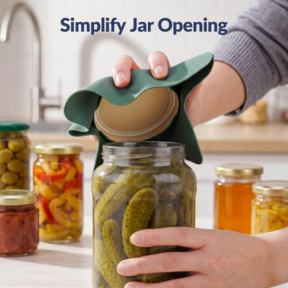Silicone Jar Opener Gripper Pads, 6 Inch Large Rubber Jar Openers for Seniors with Arthritis & Weak Hands, Food-Grade Non-Slip Bottle Lid Grip, Heat-Resistant Trivet Coaster Mat, Set of 4