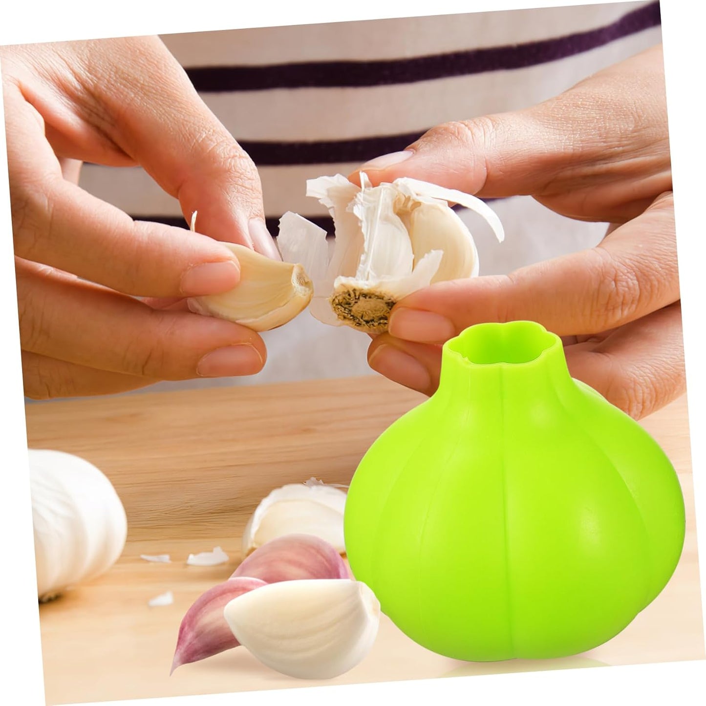 Silicone Garlic Peeler Tube for Garlic Skin Removal Tool to Peel Garlic Fast