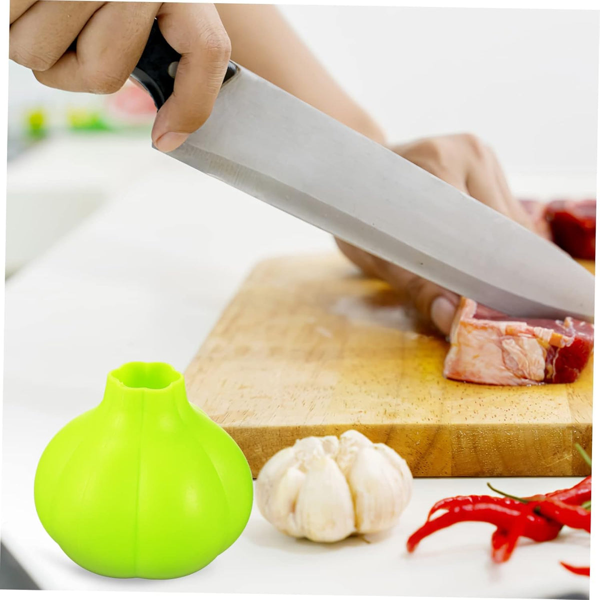 Silicone Garlic Peeler Tube for Garlic Skin Removal Tool to Peel Garlic Fast