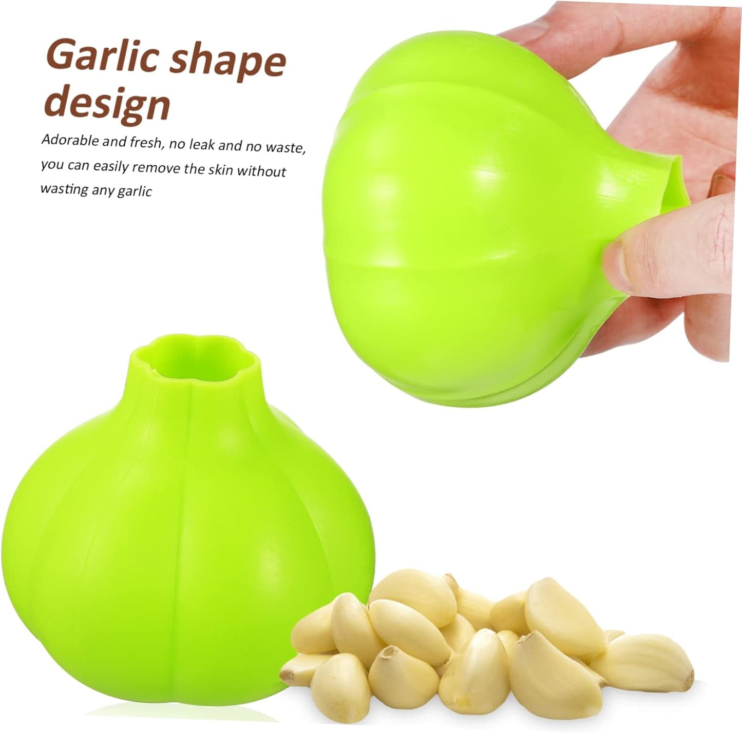 Silicone Garlic Peeler Tube for Garlic Skin Removal Tool to Peel Garlic Fast