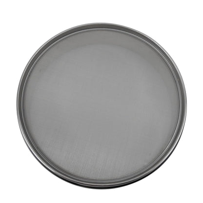 60 Mesh Lab Sieves 8" Diameter 304 Stainless Steel Wire Cloth Test Sieve for Industrial Laboratory Home
