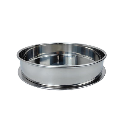60 Mesh Lab Sieves 8" Diameter 304 Stainless Steel Wire Cloth Test Sieve for Industrial Laboratory Home
