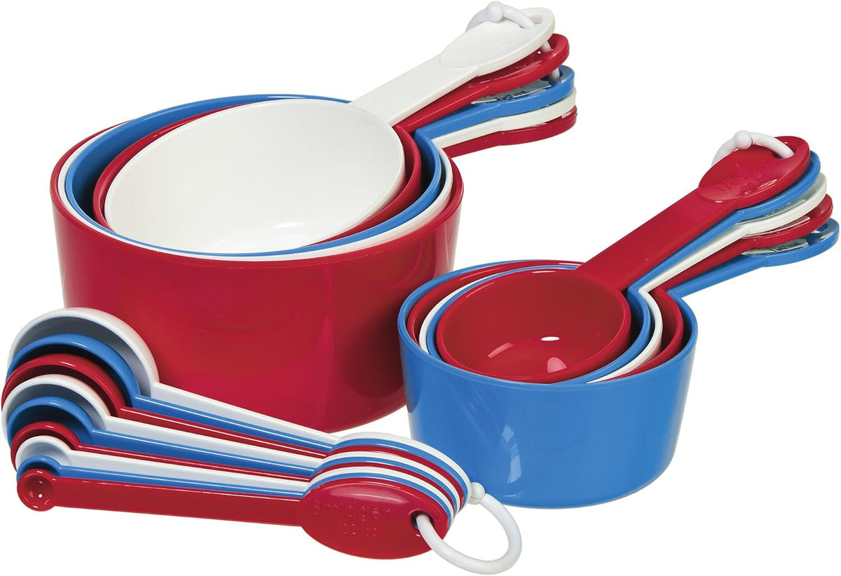 PrepWorks Ultimate Measuring Set - 19-Piece Set with Measuring Cups and Spoons for Accurate Dry and Liquid Ingredient Measurements