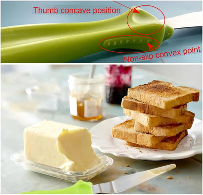 Cake Cream Spatula 5 Pieces, Stainless Steel Cake Apatula with Frosting Icing decorating Knife Art Painting Baking Pastry Tool Palette Knife for Cake Fondant Chocolate (5 Pcs)