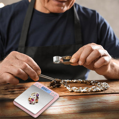 Digital Gram Scale .01 Gram Accuracy, 500g Small Jewelry Scale