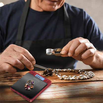 Digital Gram Scale .01 Gram Accuracy, 500g Small Jewelry Scale